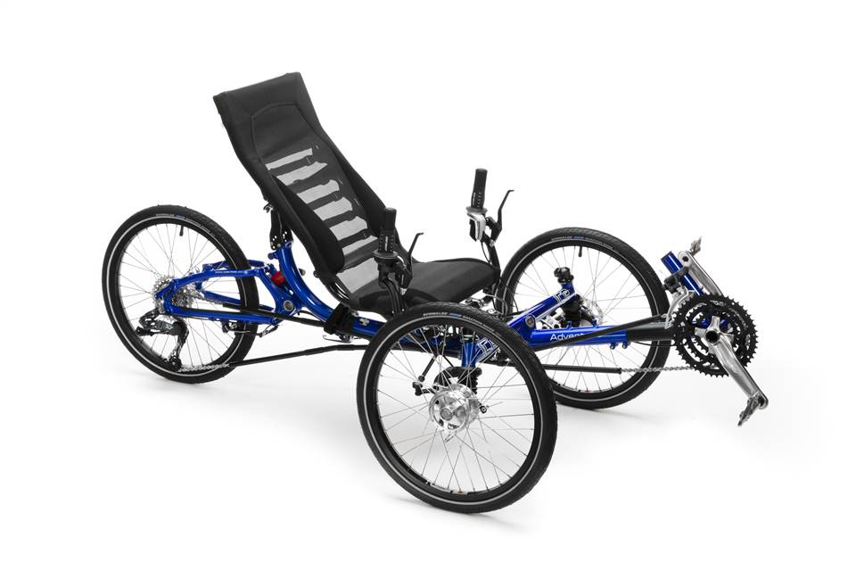 Ice adventure recumbent discount trike